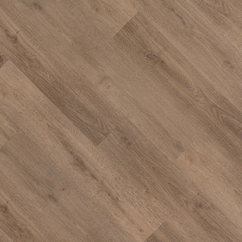 Closeup view of a floor with Hollister vinyl flooring installed