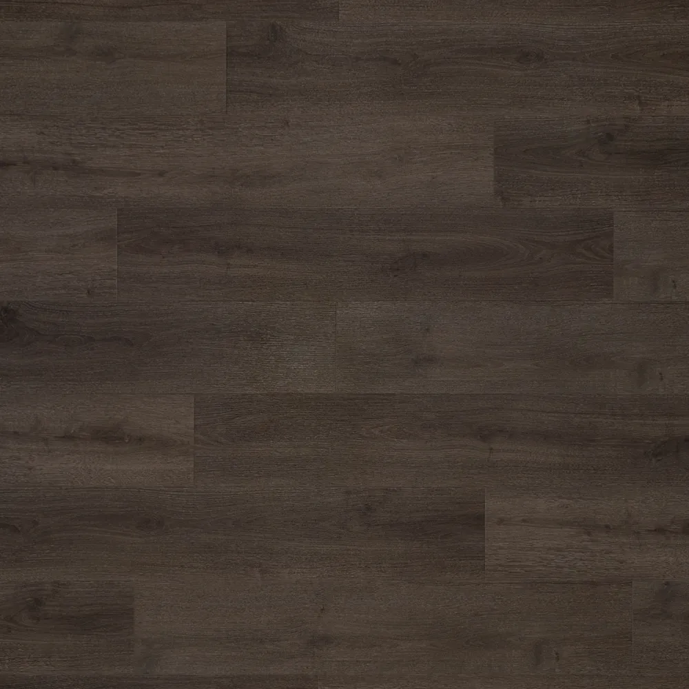 Closeup view of a floor with Woods Cove vinyl flooring installed