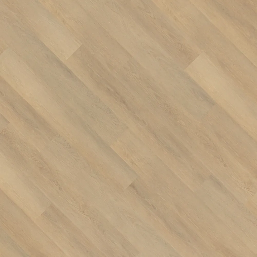 Closeup view of a floor with Hansen Creek vinyl flooring installed