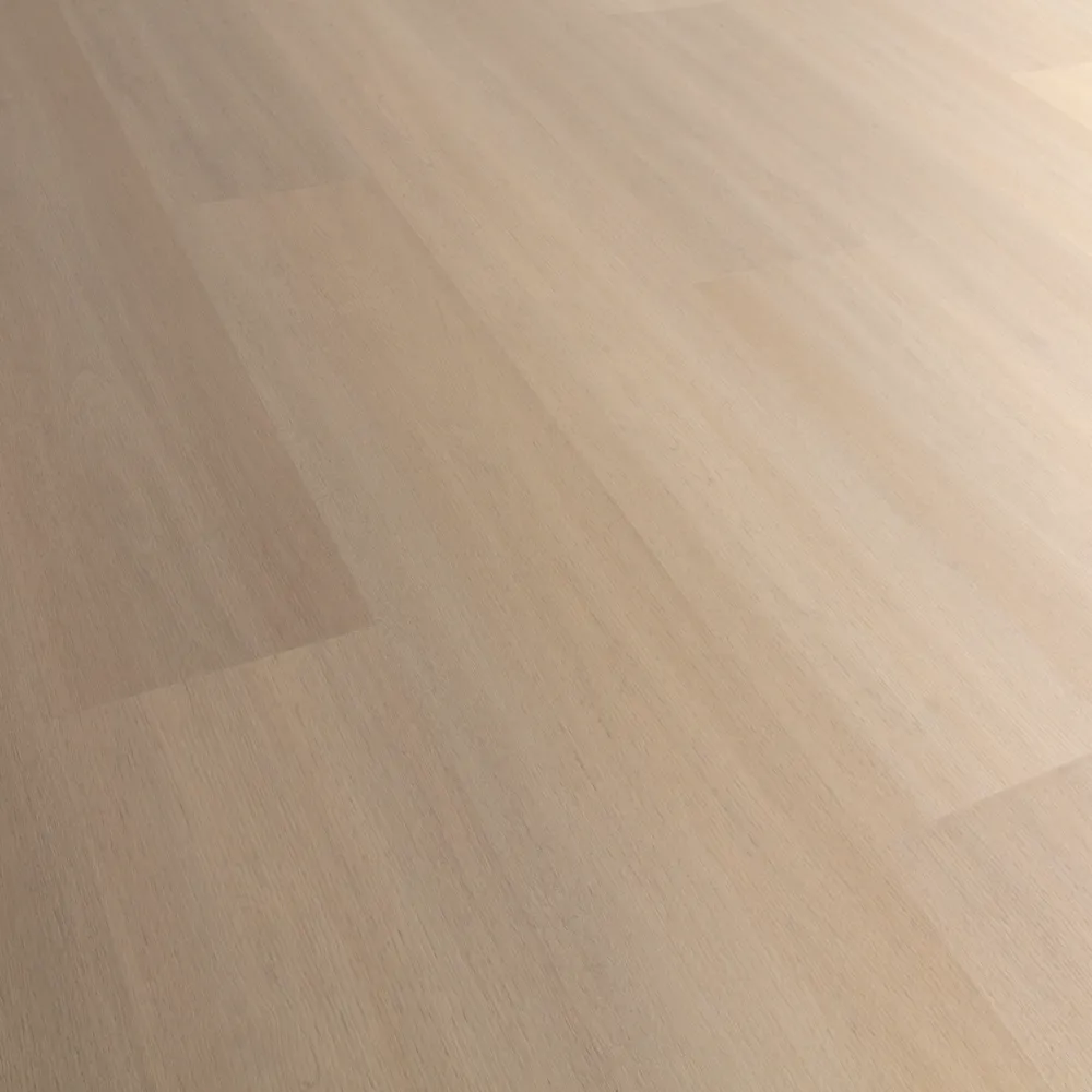 Closeup view of a floor with Lighthouse vinyl flooring installed