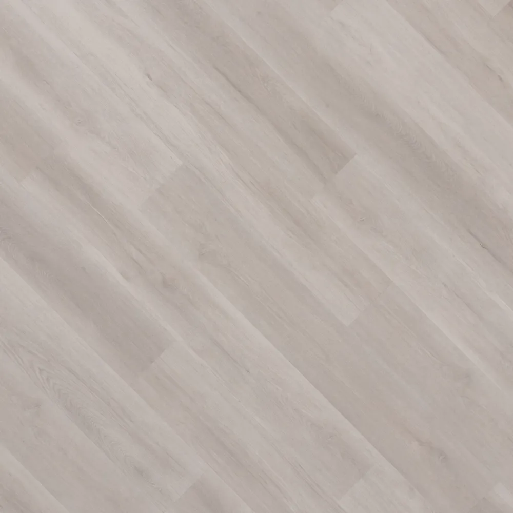 Closeup view of a floor with Mission Bay vinyl flooring installed