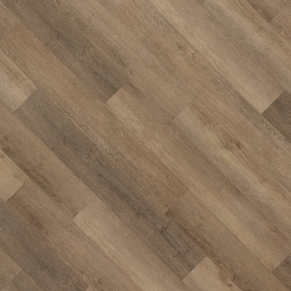 Closeup view of a floor with Newport Landing vinyl flooring installed