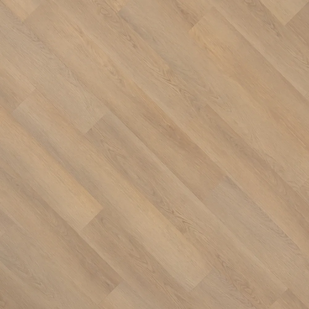 Closeup view of a floor with Hansen Creek vinyl flooring installed