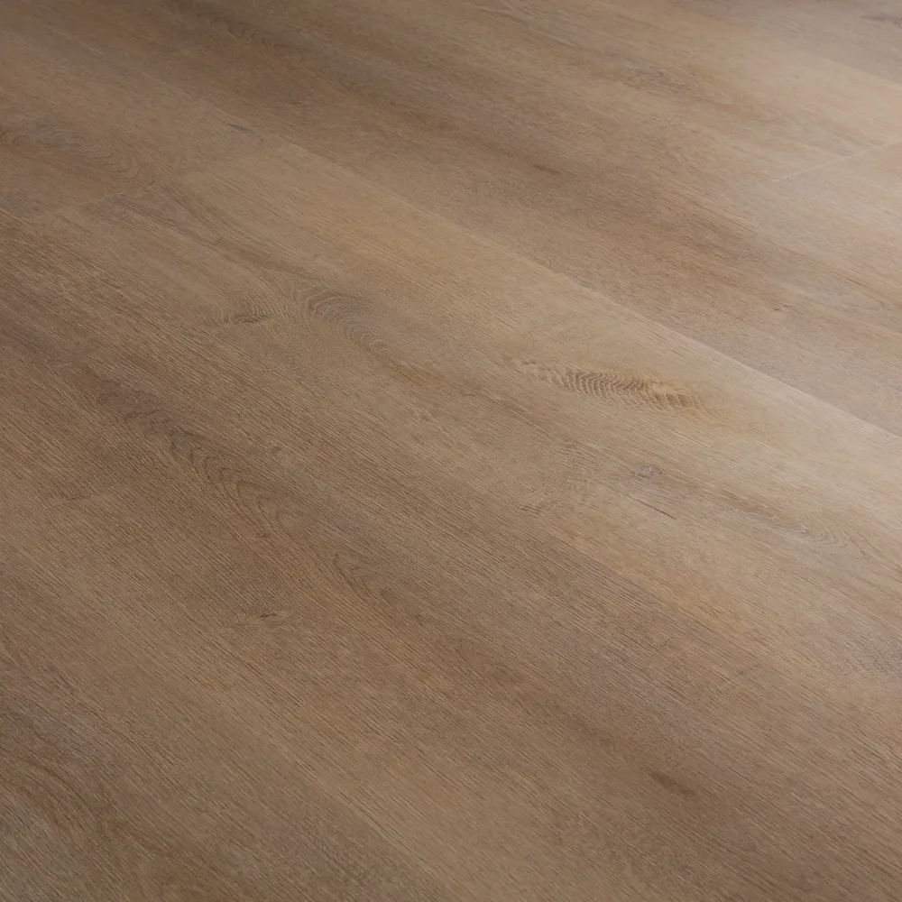 Closeup view of a floor with Coronado vinyl flooring installed