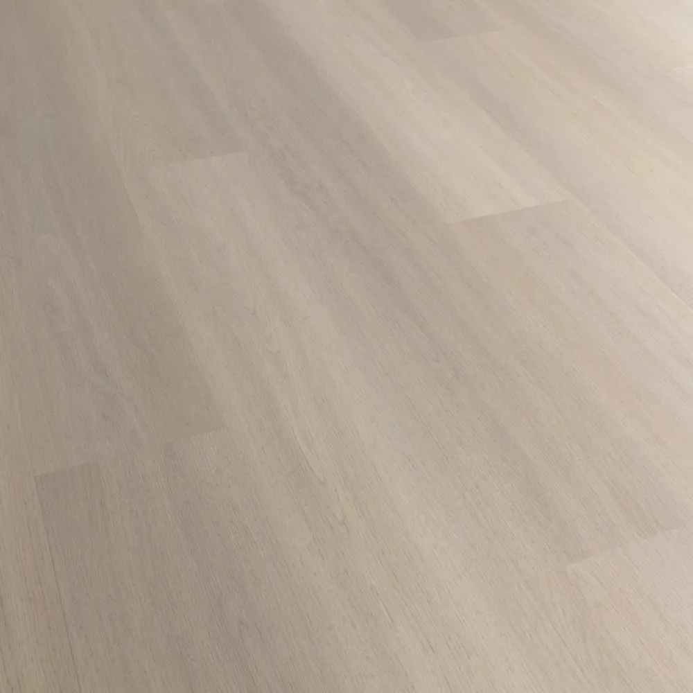 Closeup view of a floor with Sandbridge vinyl flooring installed