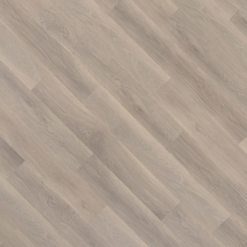 Closeup view of a floor with Whispering Pines vinyl flooring installed