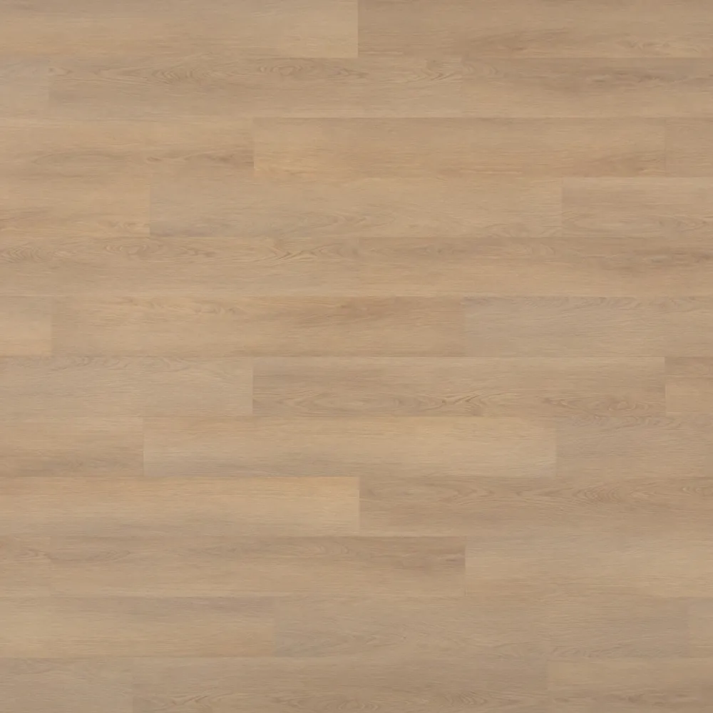 Closeup view of a floor with Bedford Creek vinyl flooring installed
