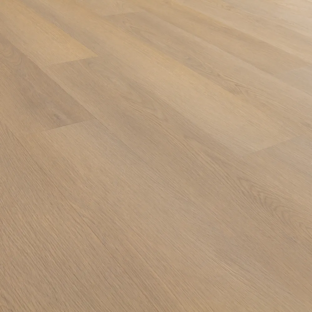Closeup view of a floor with Bedford Creek vinyl flooring installed