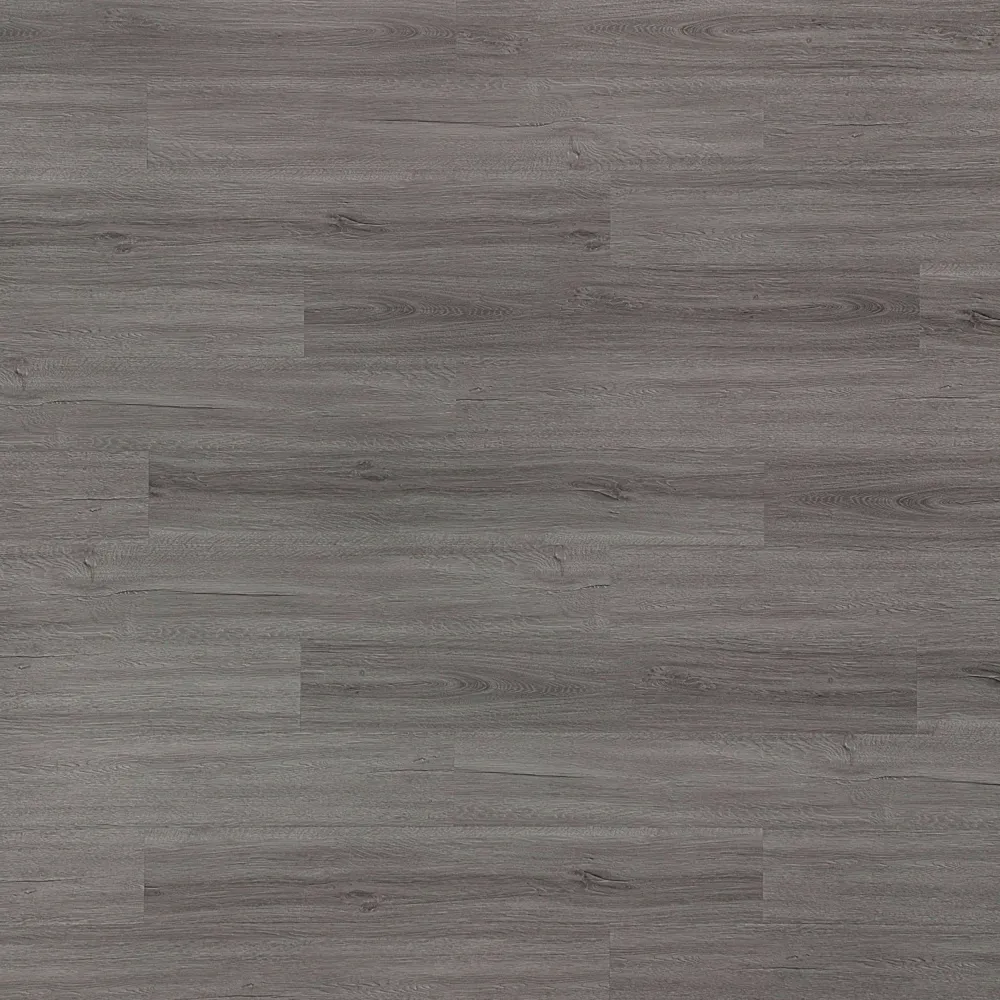 Closeup view of a floor with Cloud vinyl flooring installed
