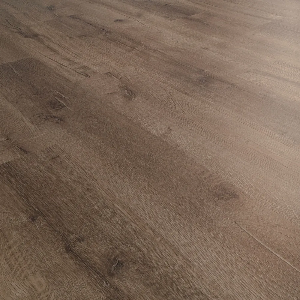 Closeup view of a floor with Kenwood vinyl flooring installed