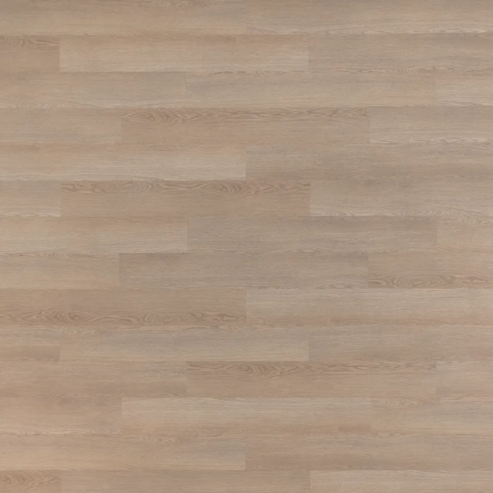 Closeup view of a floor with Wooster Street vinyl flooring installed