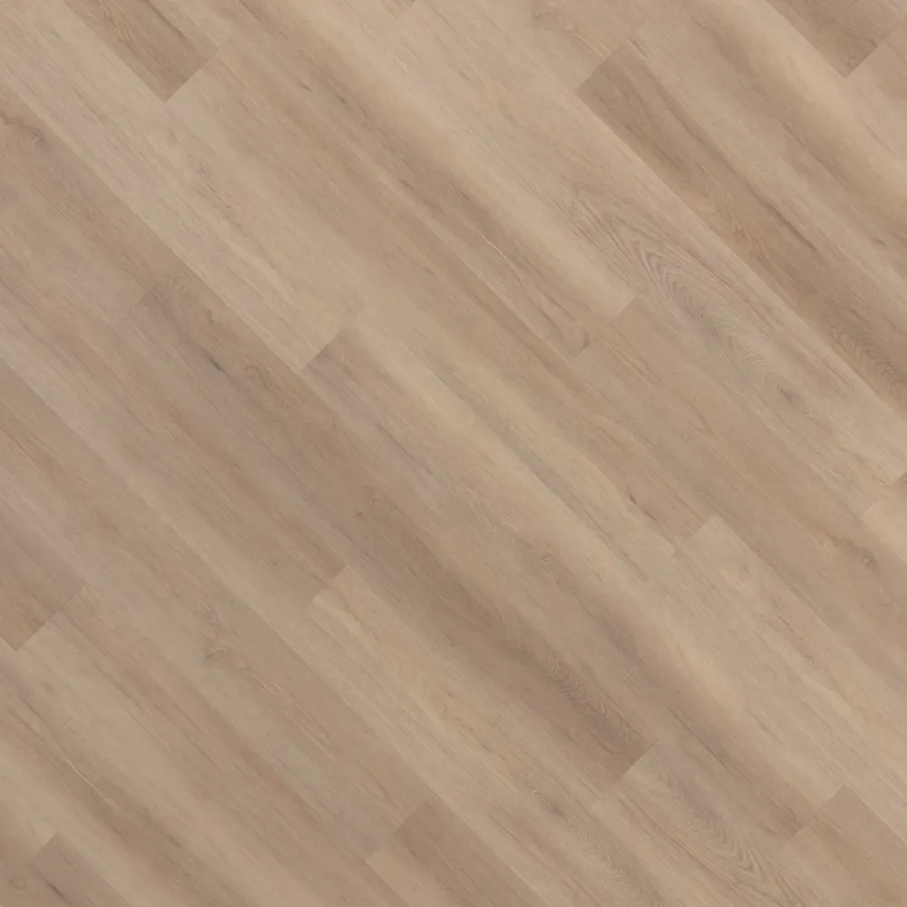 Closeup view of a floor with Briscoe vinyl flooring installed