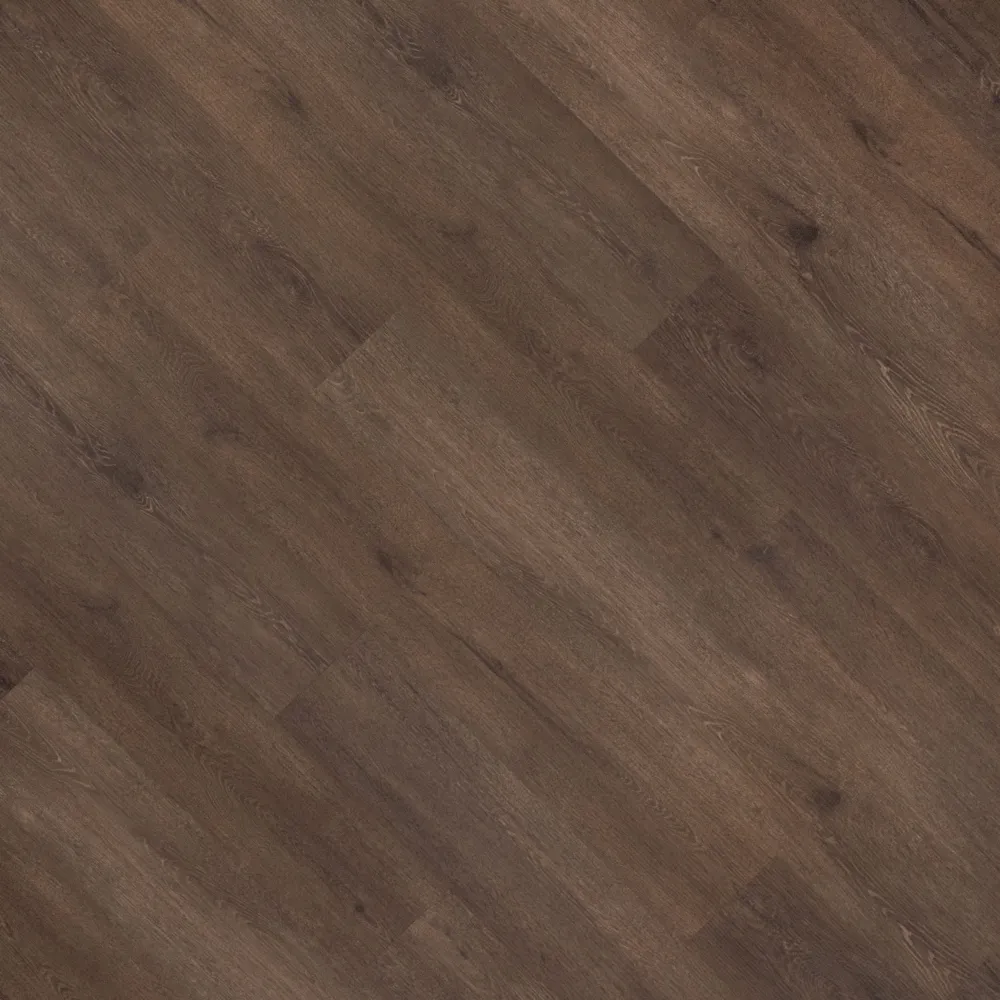 Closeup view of a floor with Presidio vinyl flooring installed