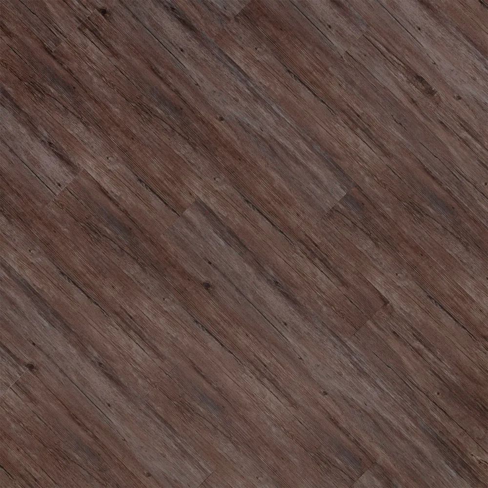 Closeup view of a floor with Ash vinyl flooring installed