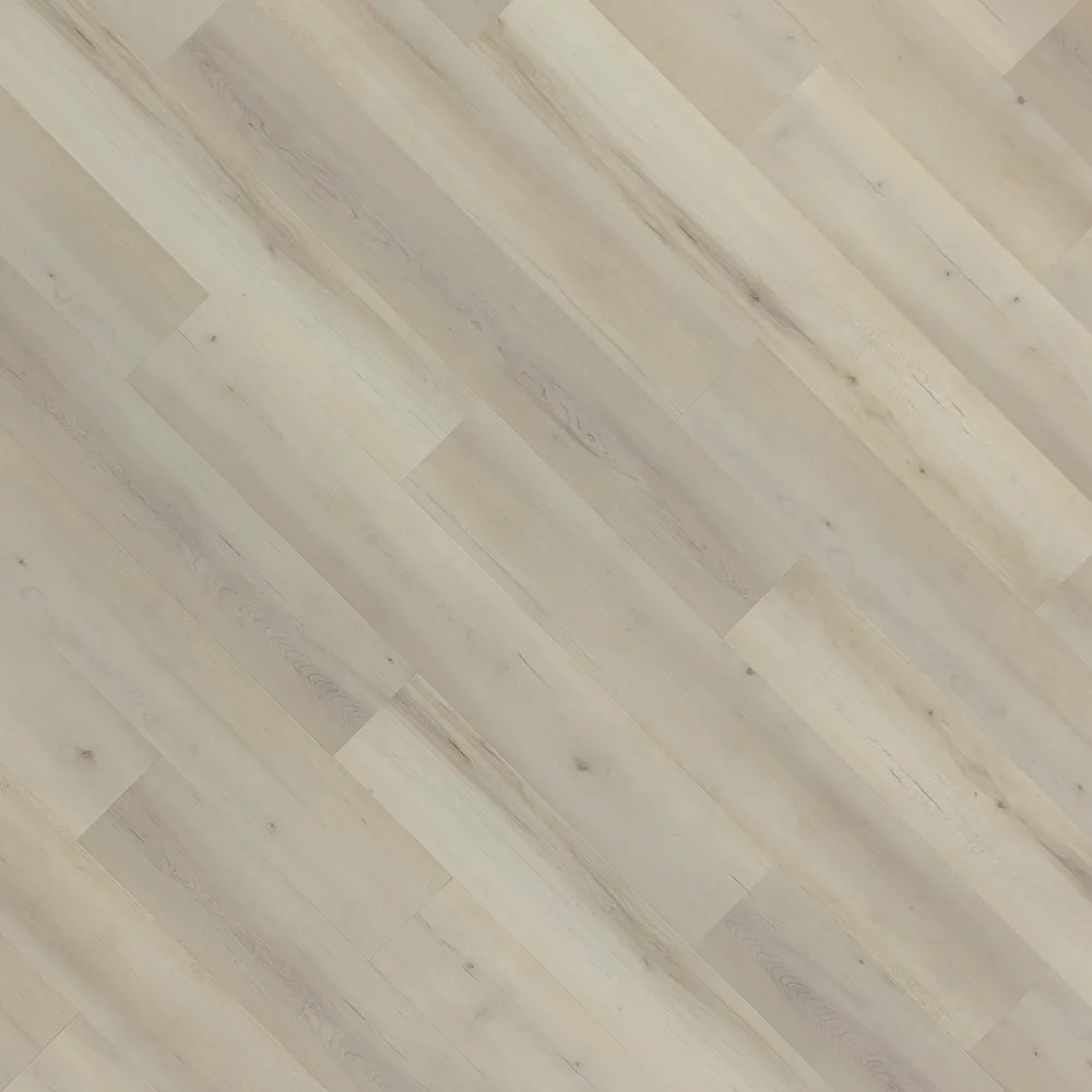 Closeup view of a floor with Caspian Heights vinyl flooring installed