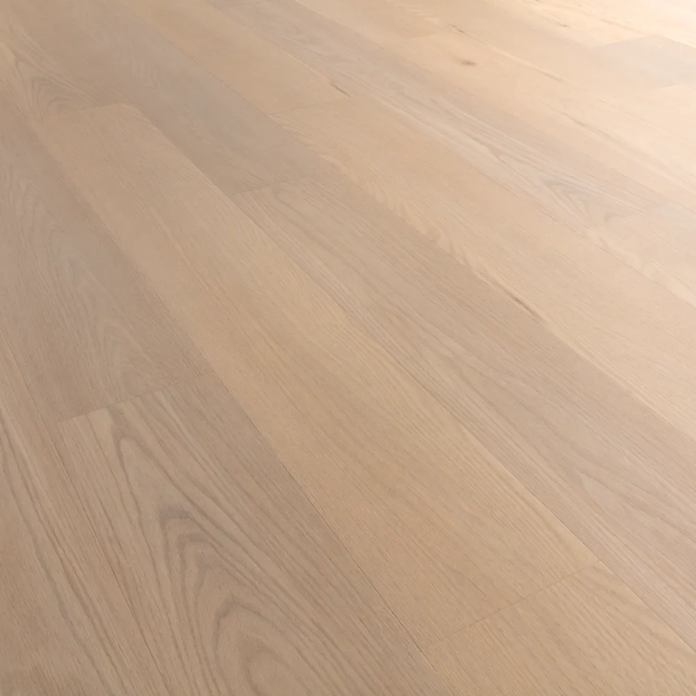 Closeup view of a floor with Astoria vinyl flooring installed