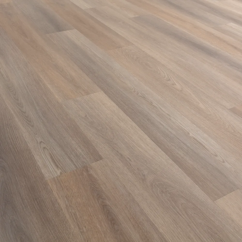 Closeup view of a floor with Avondale vinyl flooring installed