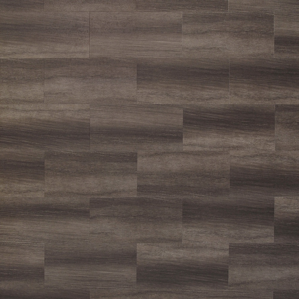 Closeup view of a floor with Onyx vinyl flooring installed