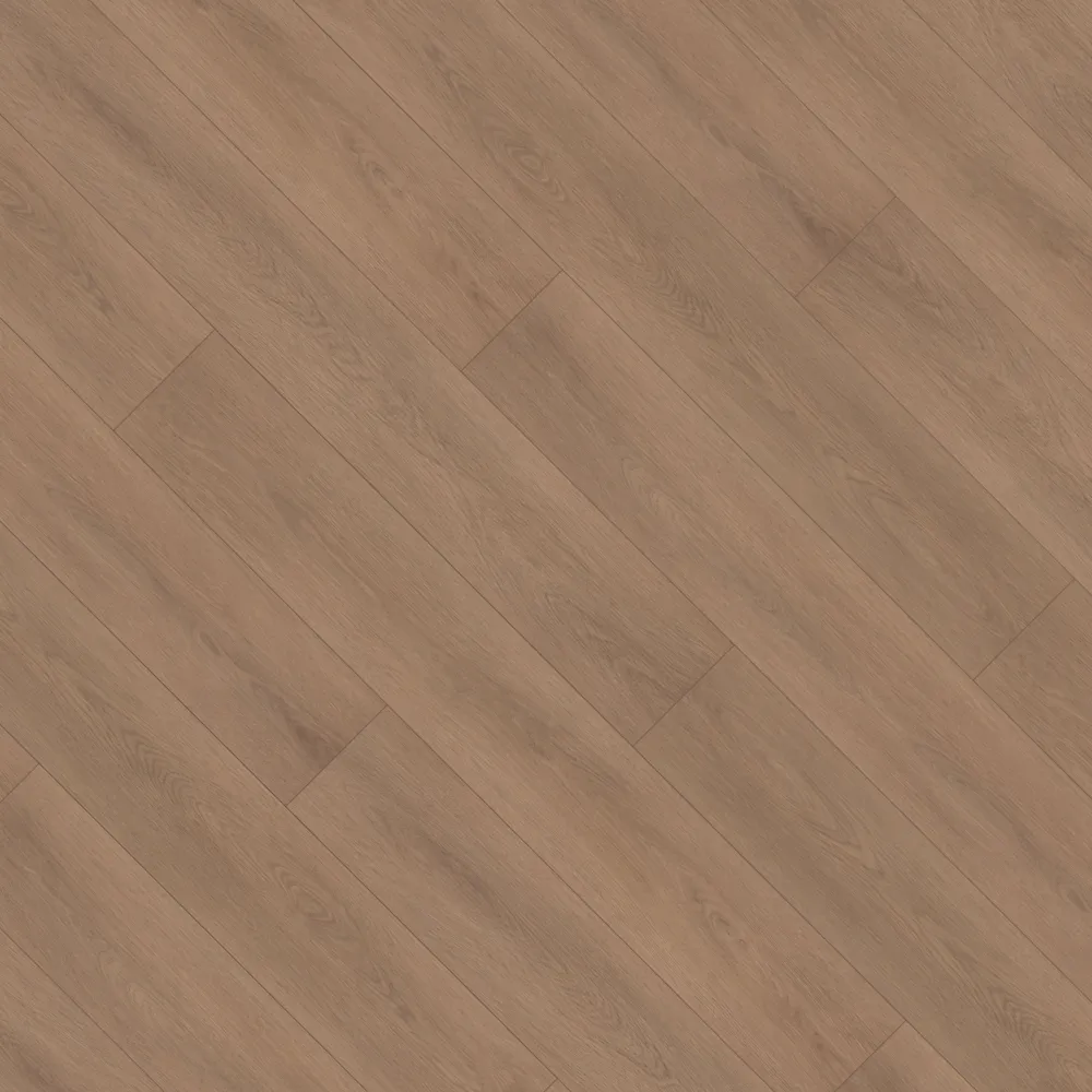 Closeup view of a floor with Mount Olympia vinyl flooring installed